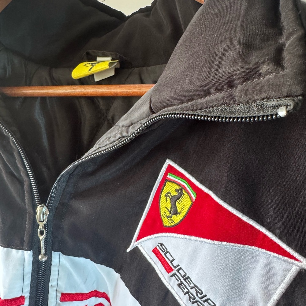 Ferrari Red and Black Racing Jacket - Picture 3 of 5
